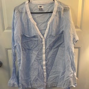 Light weight button down